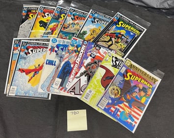 Superman Copper age Comics w/Keys