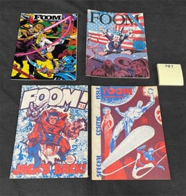 Foom Marvel Mags w/ 1st Ms. Marvel & Capt. Britain