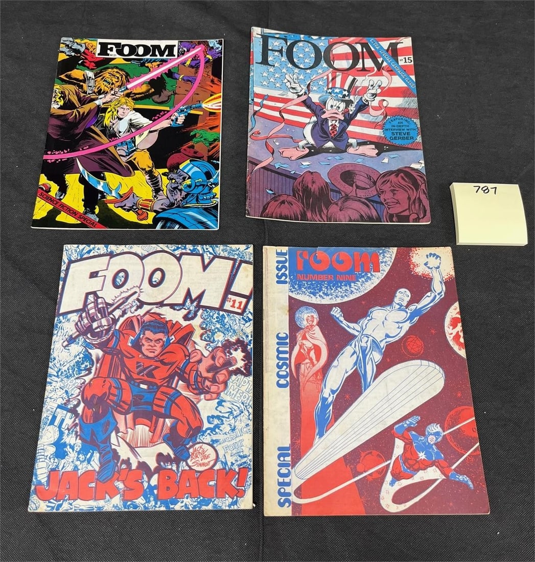 Foom Marvel Mags w/ 1st Ms. Marvel & Capt. Britain (1 of 2)