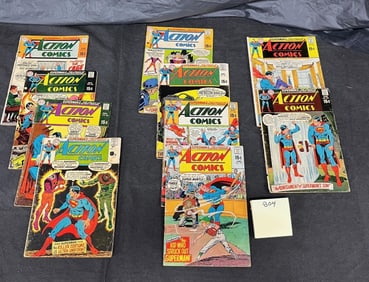 Action Comics Silver & Bronze Age Comic Books