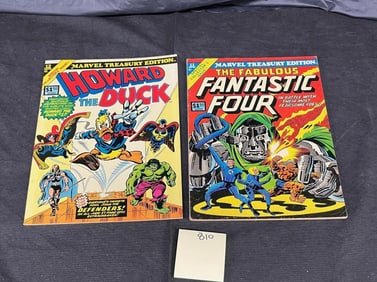 Marvel Treasury Edition 11 & 12 Fantastic Four +