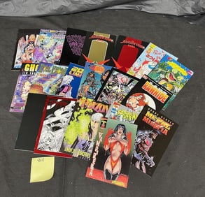 Mix of Ash Can Comics w/ Vampirella, Lady Rawhide