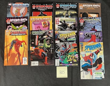 Mix of Spider-man Marvel Comic Books