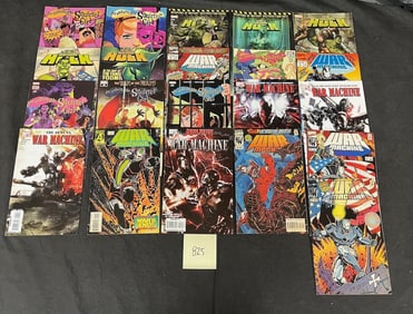 Mix of Modern Marvel Comics w/ War Machine & Hulk