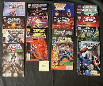 Mix of Captain America Marvel Modern Age Comics