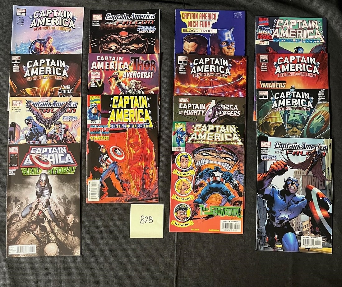 Mix of Captain America Marvel Modern Age Comics (1 of 2)