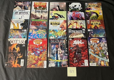 Mix of Modern Age Marvel Comic Books