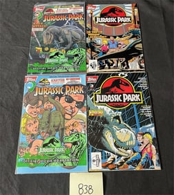 Jurassic Park Topps Comic Books w/ 2 Polybagged