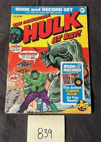 Hulk Power Records Comic Marvel Bronze Age