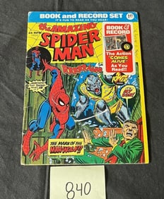 Amazing Spider-man Power Records 1st Man Thing