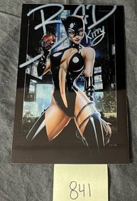 Catwoman Art on Metal Sheet