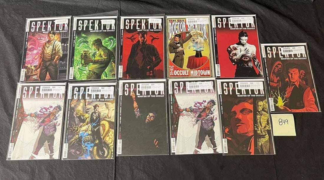 Doctor Spektor Modern Age Comic Books: Please look at pictures carefully to determine what you believe are the condition of each lot. We offer in person or virtual previews and we can take additional pictures, or answer questions about any