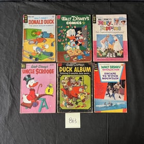 Walt Disney Silver & Golden Age Comic Books