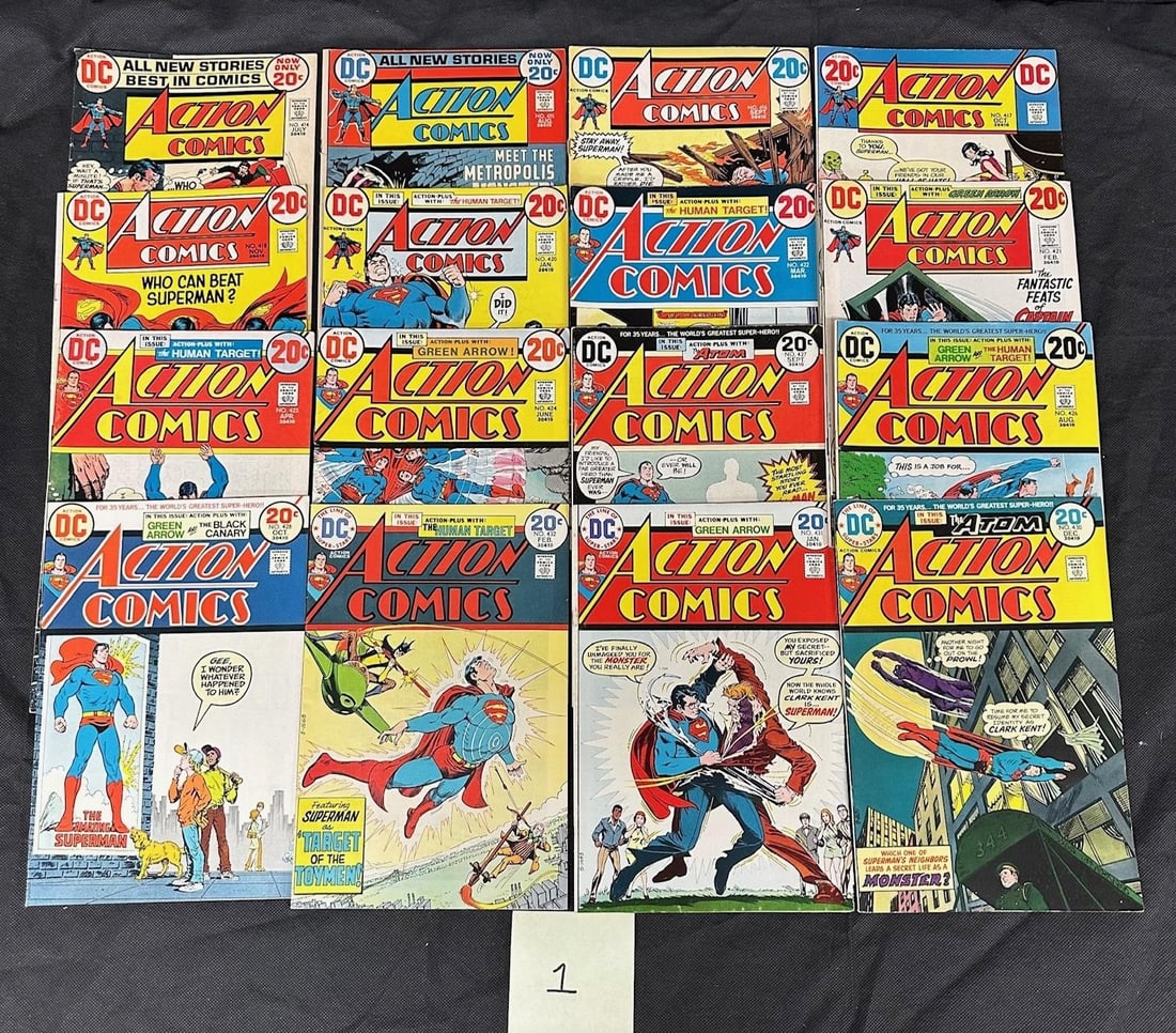 Nice Action Comics Early Bronze Age DC Comics