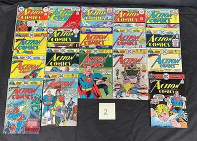 Nice Superman, Action Comics DC Bronze Age Comics