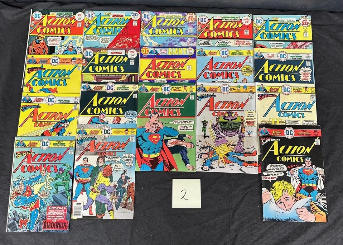 Nice Superman, Action Comics DC Bronze Age Comics (1 of 2)