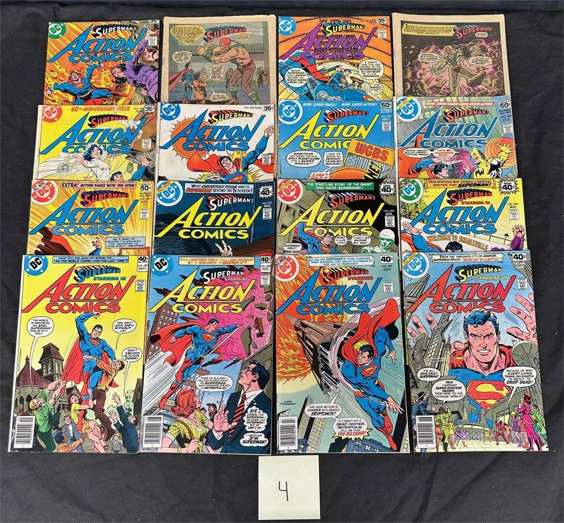 Action Comics Feat. Superman .40 Cent Comics (1 of 2)