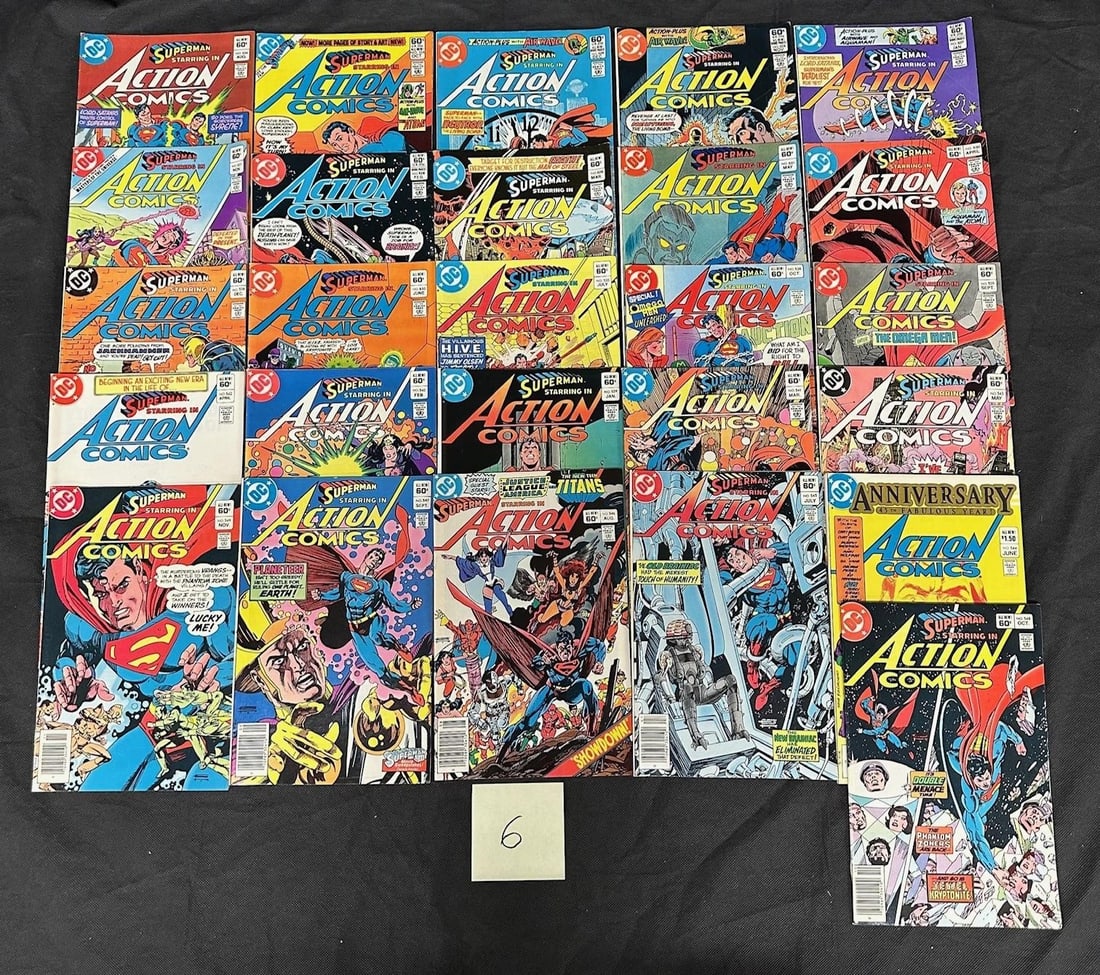 Action Comics Feat. Superman Bronze Age Comics (1 of 2)