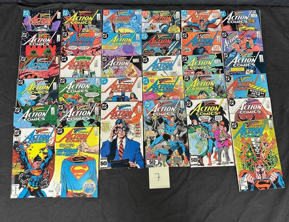 Action Comics Feat. Superman Copper Age Comics (1 of 2)