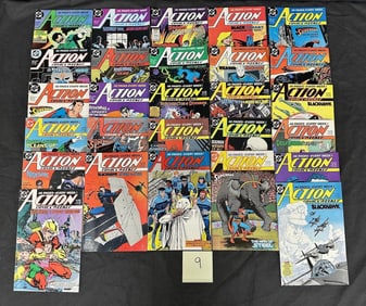 Action Comics Feat. Superman DC Copper Age Comics