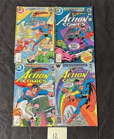 Action Comics Feat. Superman Whitman Variant Lot