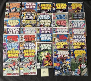 Iron Man Marvel 1st Series Copper Age Comic Books