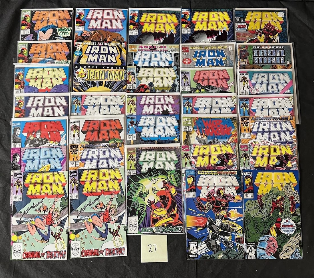 Iron Man Marvel 1st Series Copper Age Comic Books (1 of 1)