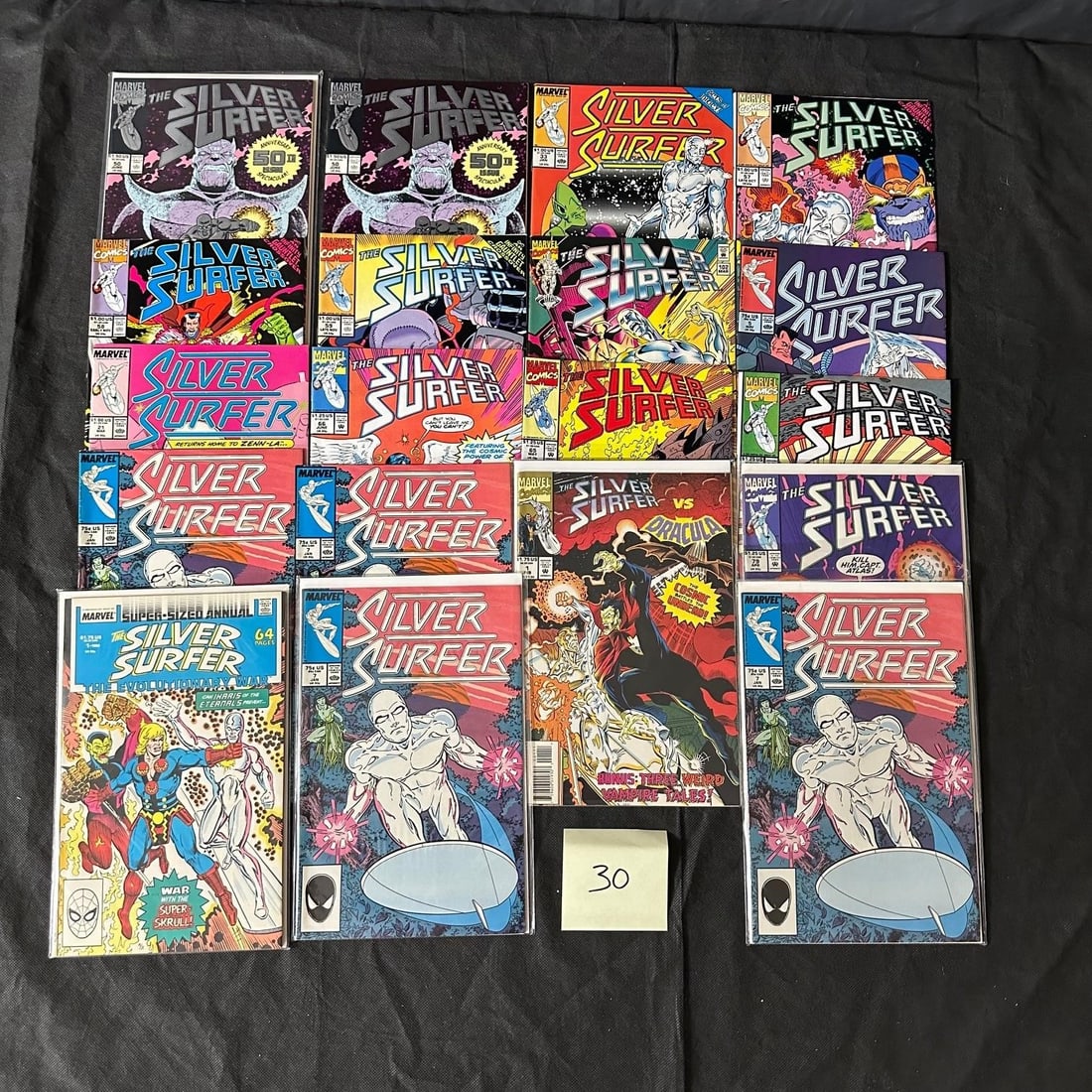 Silver Surfer Marvel Copper Age Comics w/Keys (1 of 1)