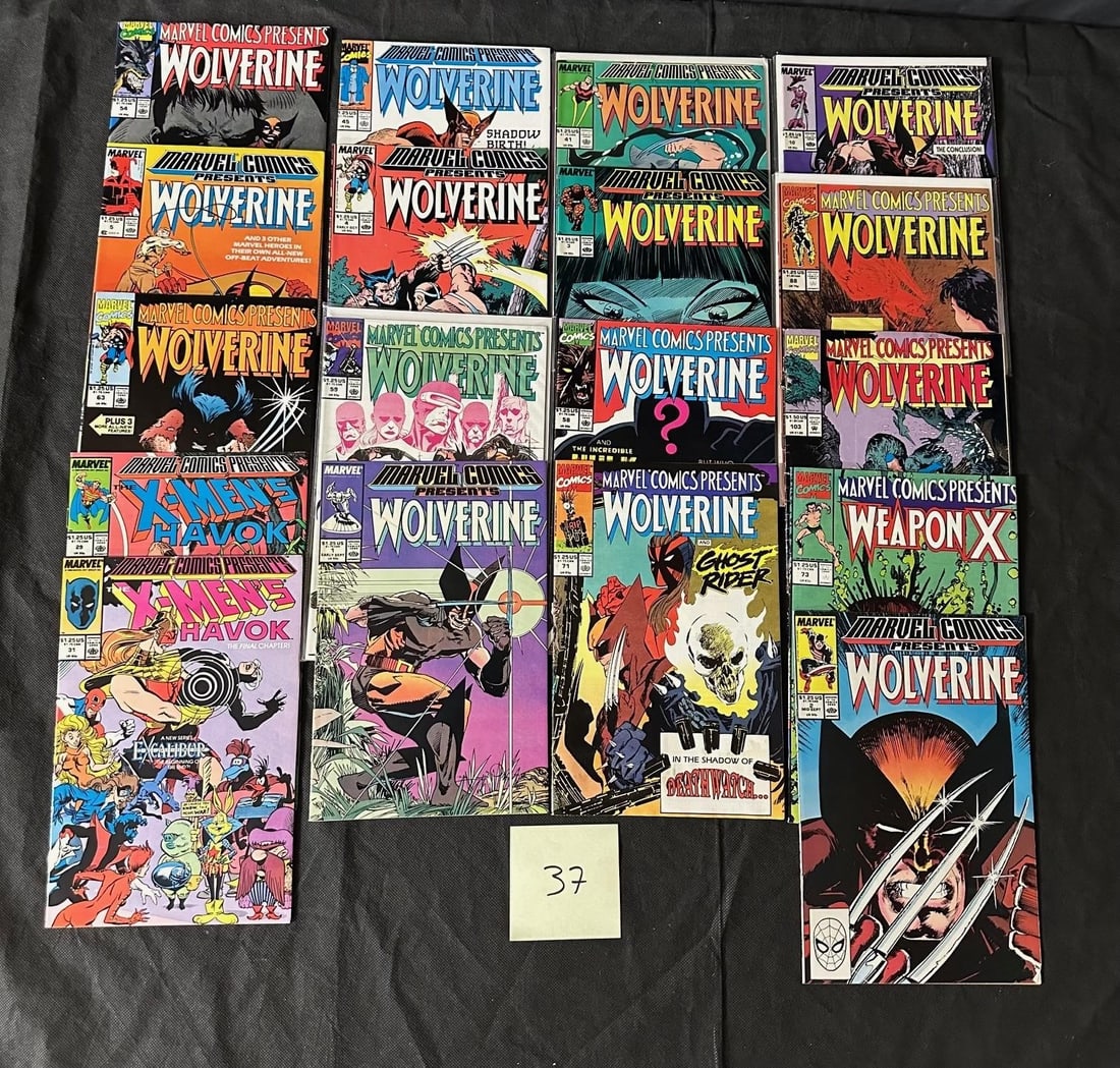 Marvel Comics Presents Feat. Wolverine Lot w/#1 (1 of 1)