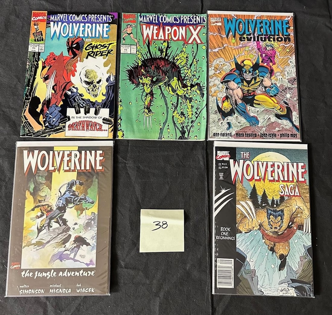 Wolverine Marvel Comic Books (1 of 1)