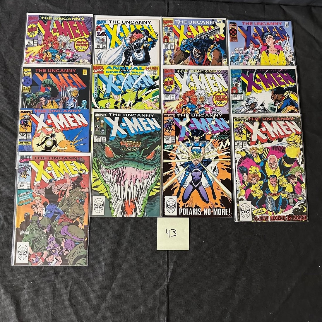 X-men Marvel 1st Series Comics W#250 (1 of 1)