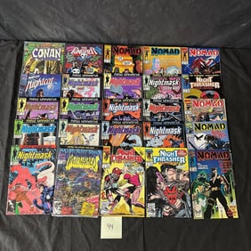 Mix of Marvel Copper Age Comic Books