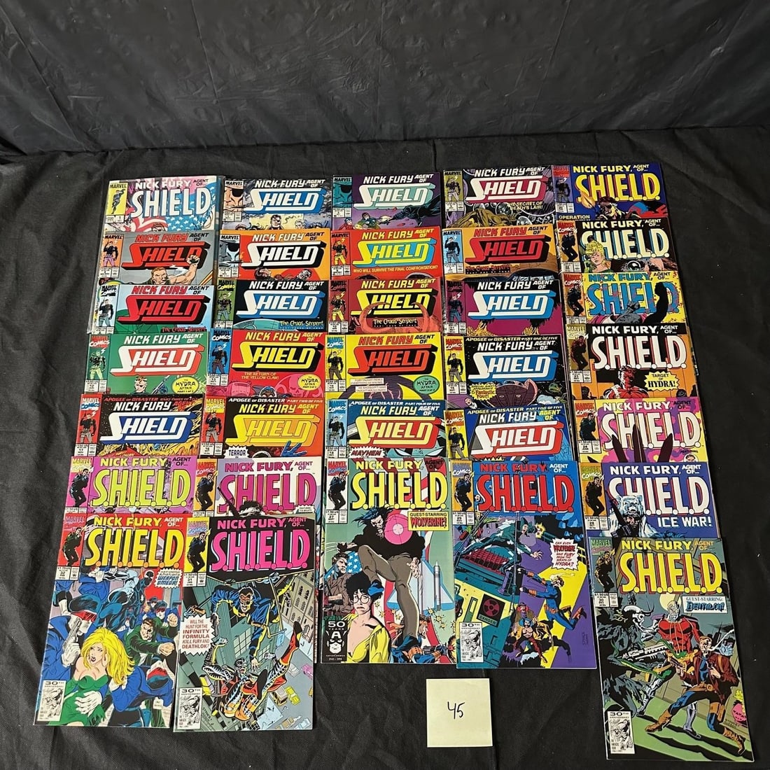 Nick Fury Marvel Copper Age Comic Books (1 of 1)