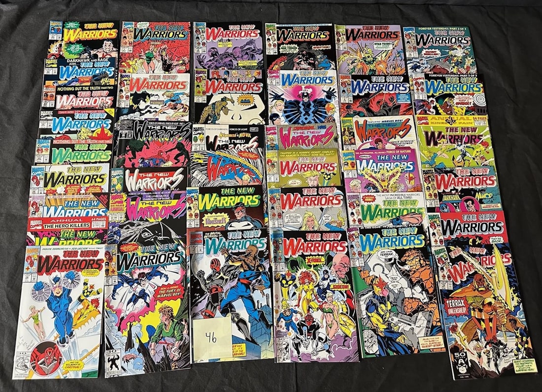 New Warriors Marvel Copper Age Comic Books (1 of 1)