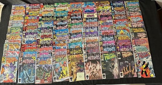 New Mutants Marvel 1st Series Copper Age Comics