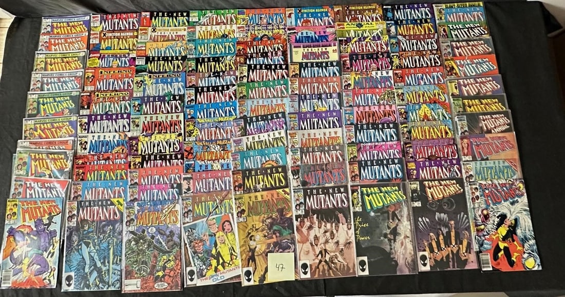 New Mutants Marvel 1st Series Copper Age Comics (1 of 3)