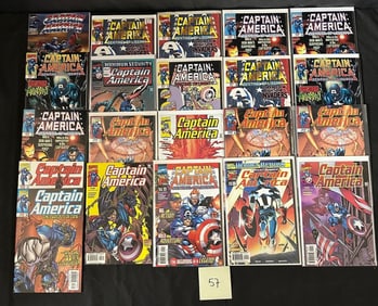 Captain America Marvel Modern Comics w/#1 Issue