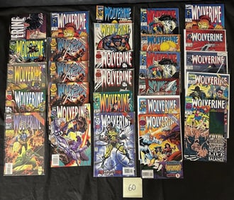 Wolverine Marvel 1st Series Comics w/Key Issues