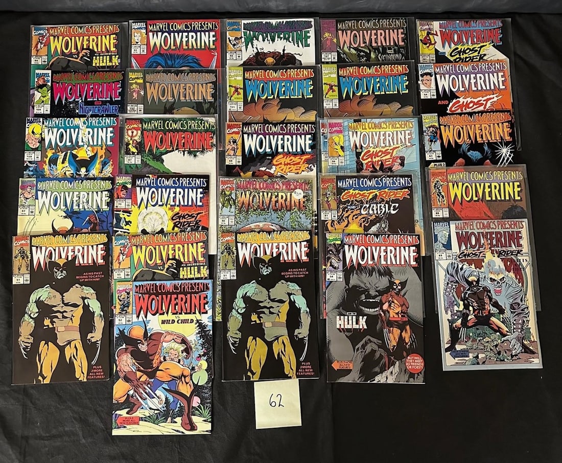 Marvel Comics Presents feat. Wolverine Comic Books (1 of 1)