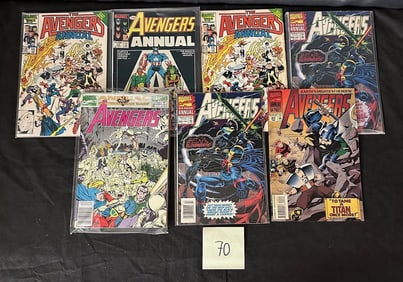 Avengers Marvel 1st Series Marvel Comic Books
