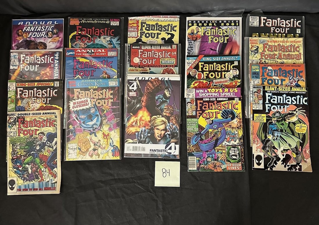 Nice Mix of Bronze Age & Copper Age Fantastic Four: We offer in person or virtual previews of auction lots up until the day before the auction. All items are sold as is. Please look at pictures carefully to determine what you believe are the condition