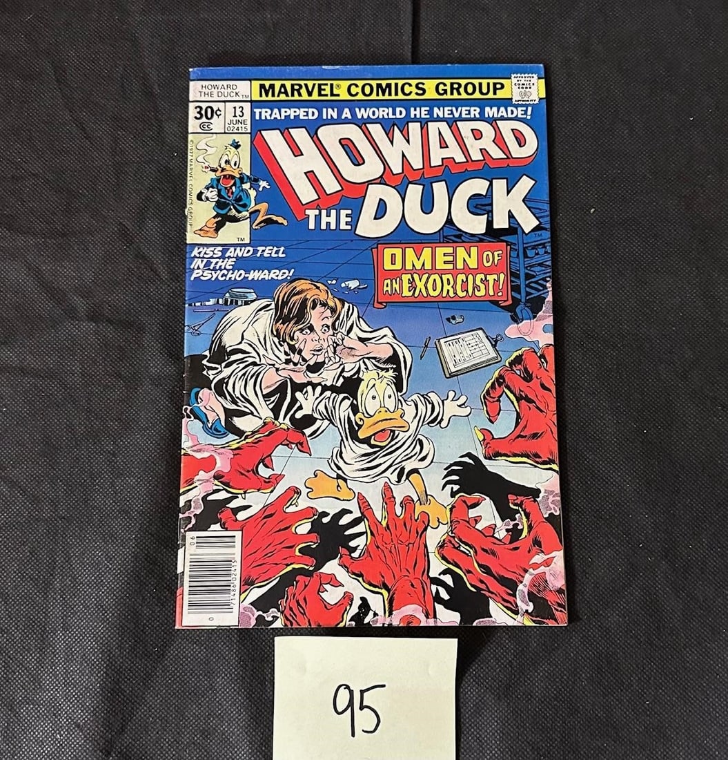 Howard the Duck 13 1st app of Kiss: We offer in person or virtual previews of auction lots up until the day before the auction. All items are sold as is. Please look at pictures carefully to determine what you believe are the condition 