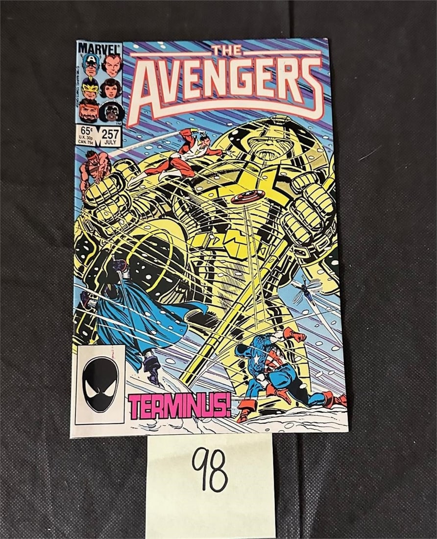 Avengers 257 1st App Nebula Marvel Comic Key (1 of 1)