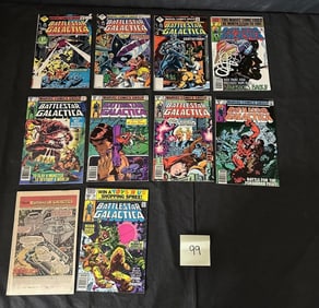 Battlestar Galactica Marvel Bronze Age Comics w/#1