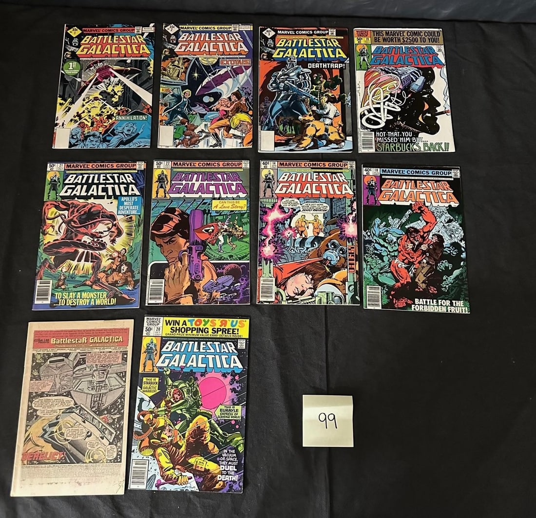 Battlestar Galactica Marvel Bronze Age Comics w/#1 (1 of 1)