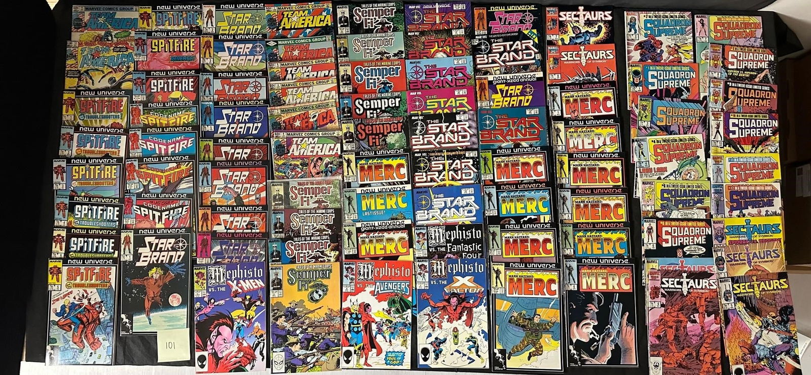 Large Mix of Marvel Copper Age Comic Books (1 of 2)