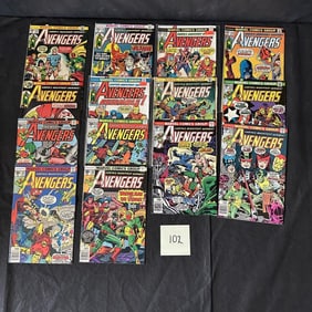 Avengers Marvel Bronze Age Comic Books
