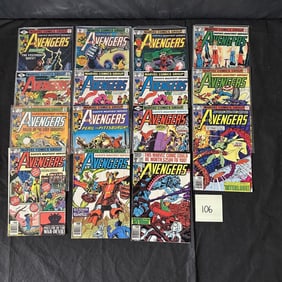 Avengers Marvel Bronze Age Comic Book Lot