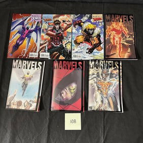 Marvels + Mix Marvel Comic Books