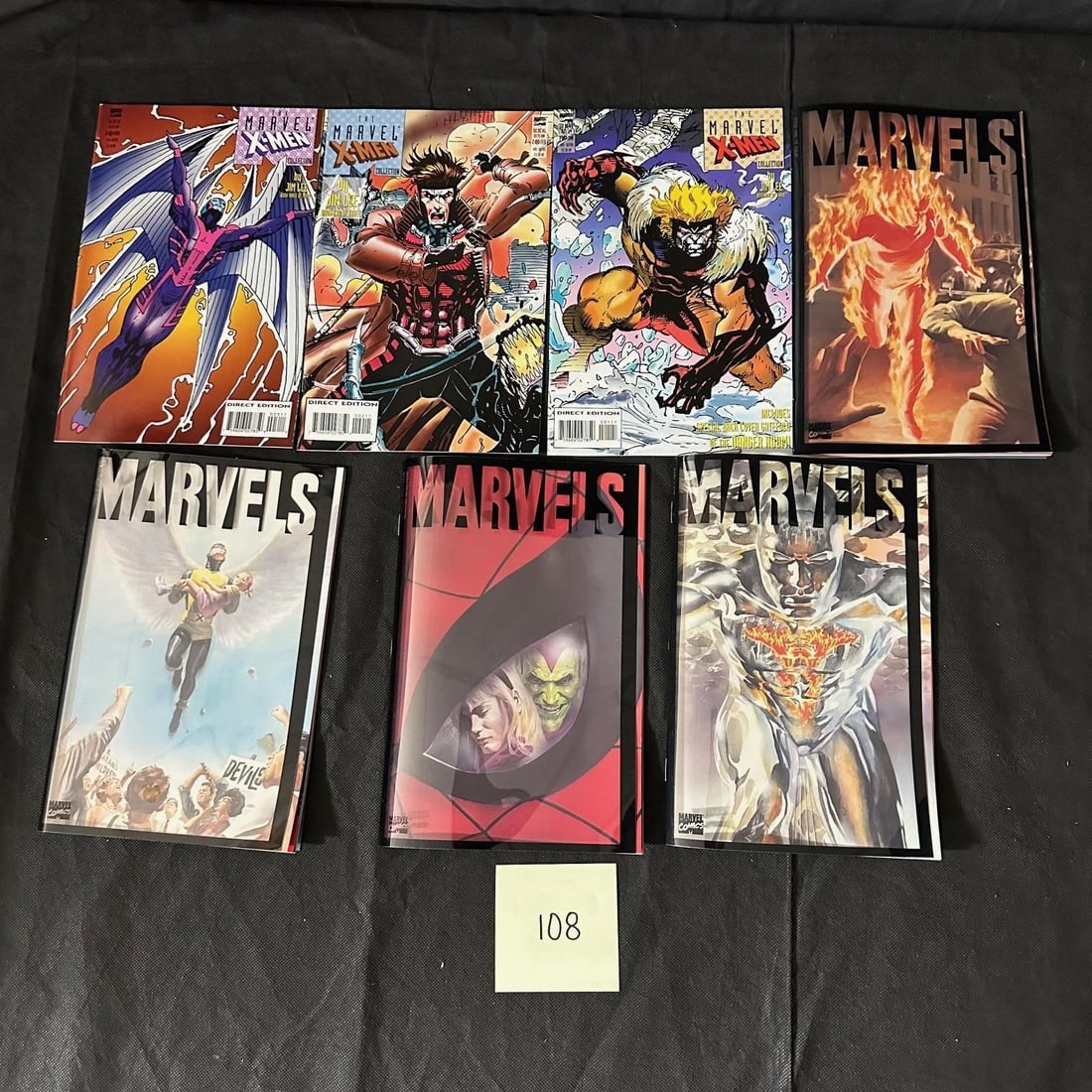 Marvels + Mix Marvel Comic Books (1 of 1)